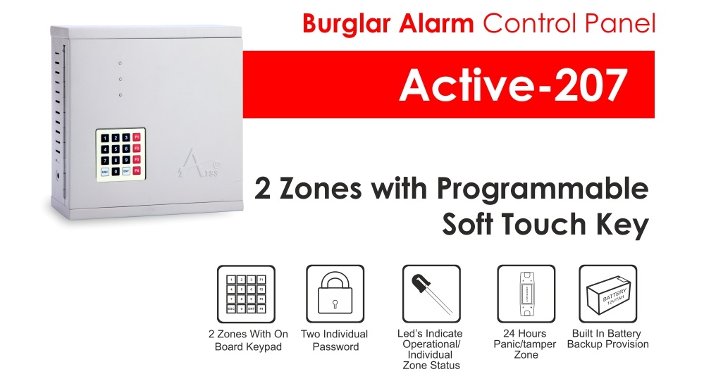 Burglar Alarm System ATSS, Home Security Systems Chennai.