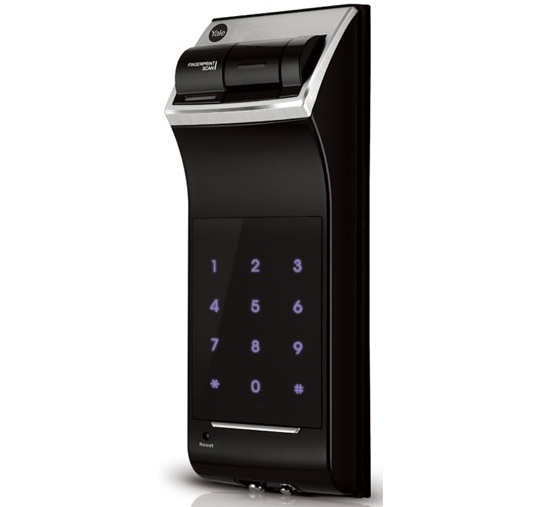 Yale YDR4110 Fingerprint Door Lock, Biometric Lock, Rim Lock.