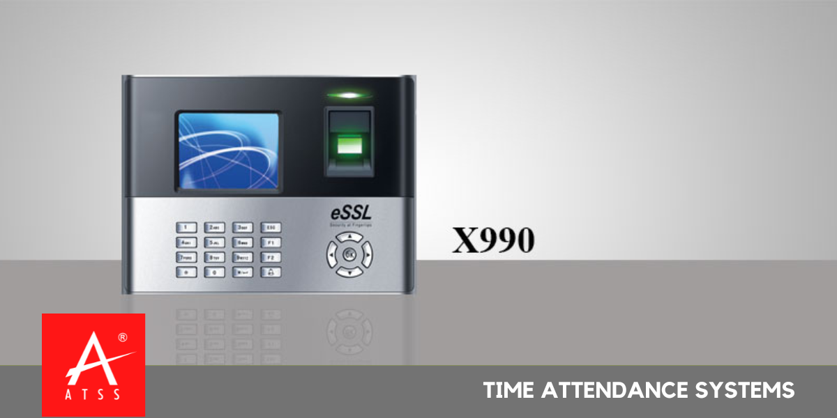 X990 ESSL Fingerprint Time Attendance Systems Chennai India