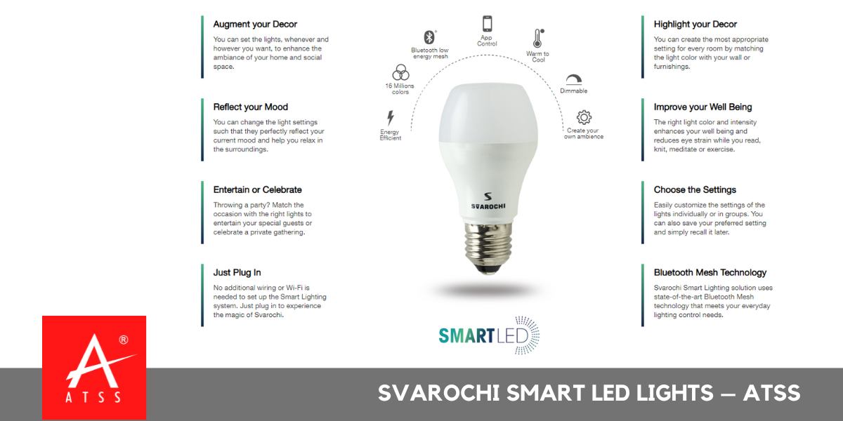 Svarochi Smart LED Lights Chennai India