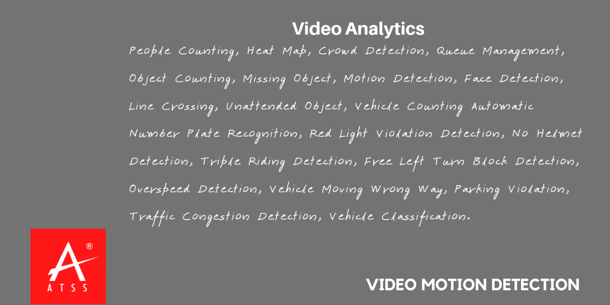 CCTV Video Analytics Chennai India, Video Motion Detection