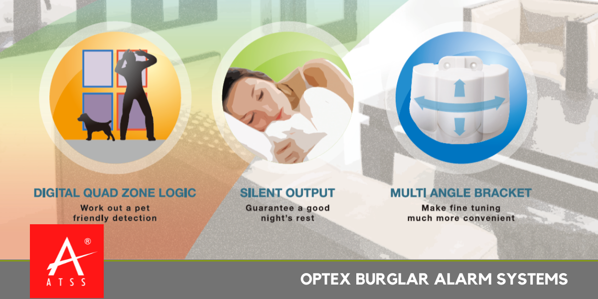 Optex Burglar Alarm Systems, Burglar Alarm System Chennai India