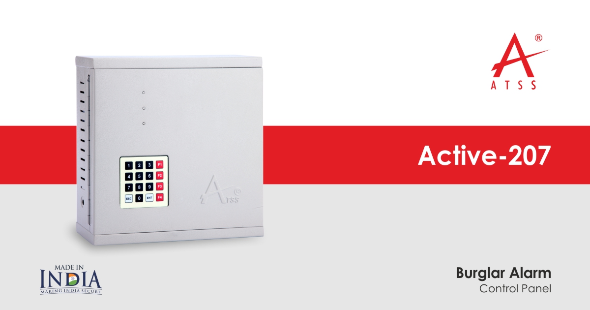 Intruder Alarm Systems Active 207, Home Security Alarm System Manufacturers In India