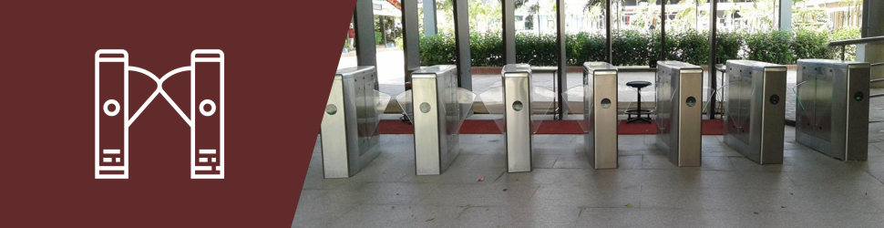 Flap Barrier System, Flap Barrier Gate, Turnstile Flap Barrier