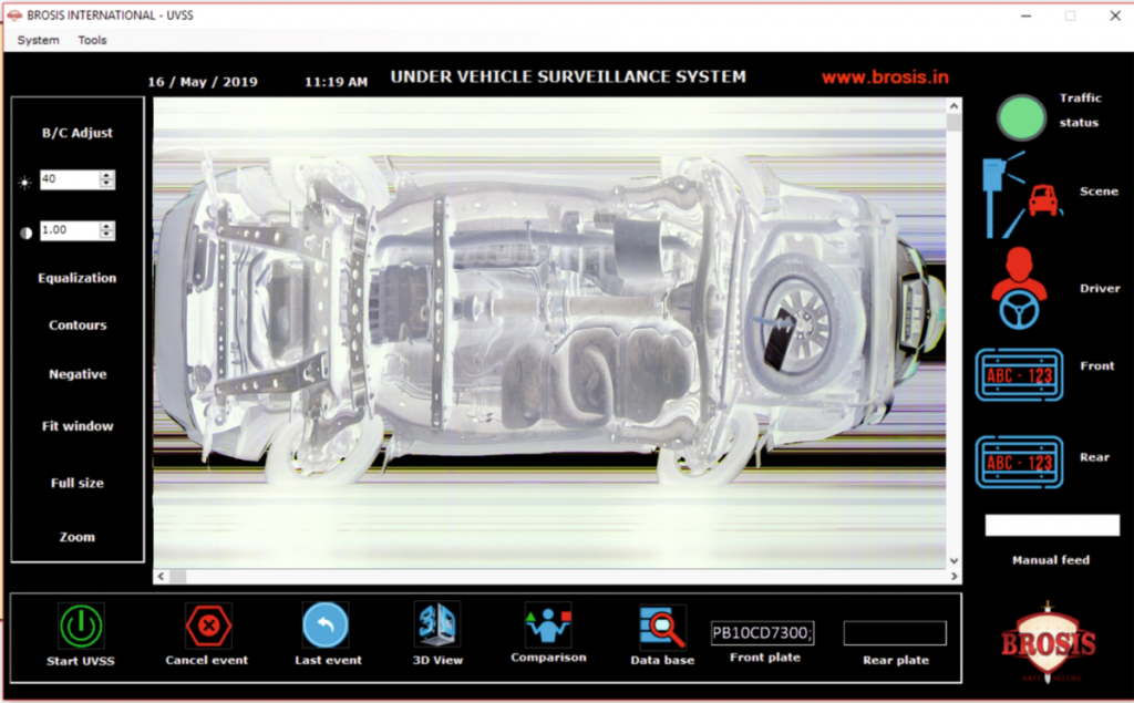 UVSS Under Vehicle Surveillance System ATSS Chennai