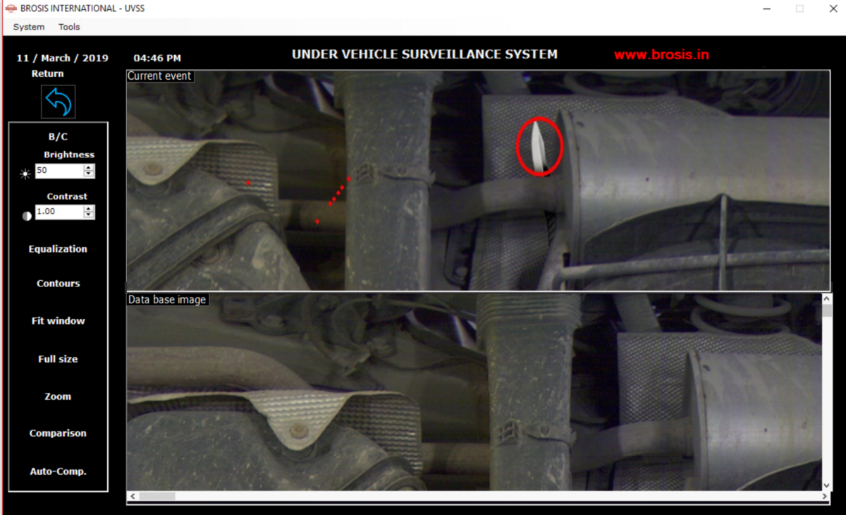 UVSS - Under Vehicle Surveillance System