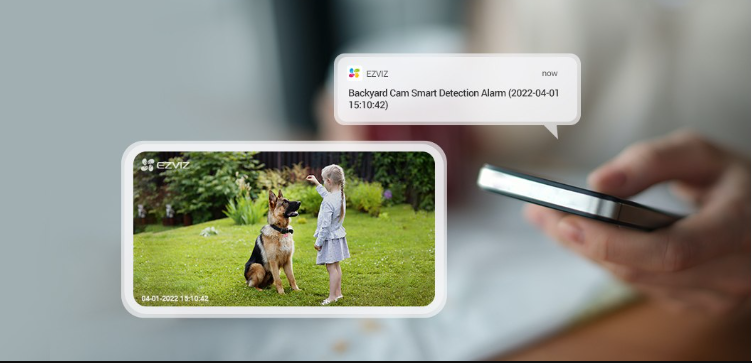 Smarter alerts, Smart Home Battery Camera EZVIZ CB3 | Secure Your Home Now!