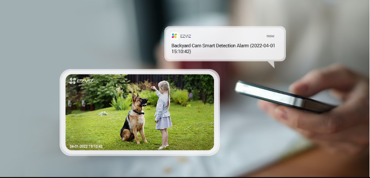 Des alertes plus intelligentes, une caméra à batterie pour maison intelligente EZVIZ CB3 | Sécurisez votre maison dès maintenant !