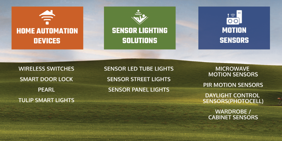 Sensor lighting Solutions - Smart Lighting Solutions for Your Home
